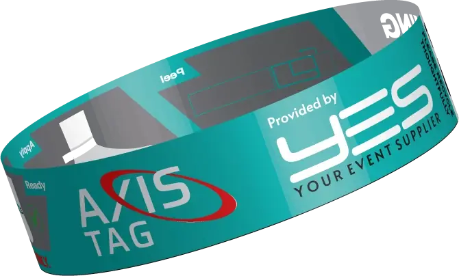 Axis Tag disposable multisport timing tag, provided by Your Event Supplier